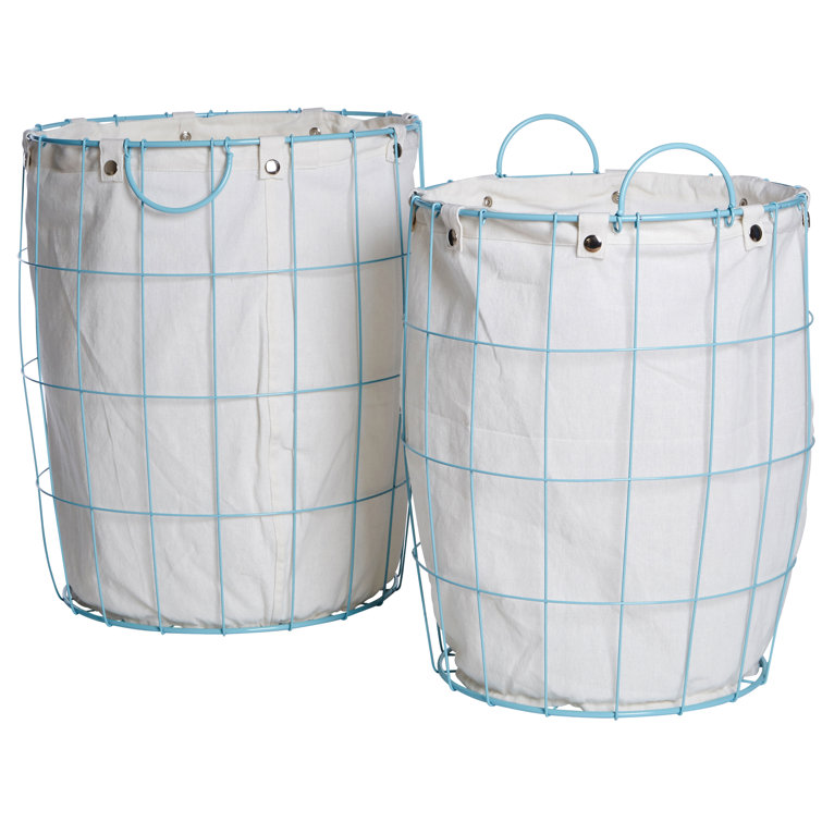 Mack + Milo Round Laundry Basket & Reviews Wayfair.co.uk